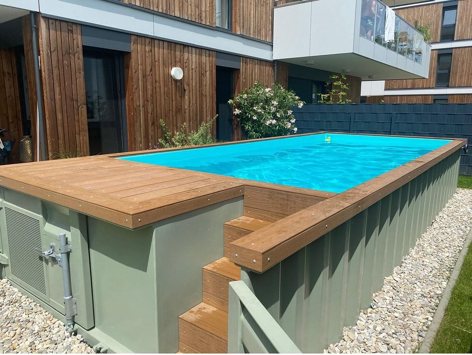 piscina contenedor precio