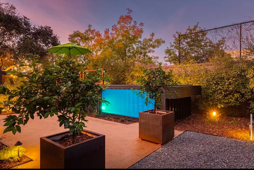 piscina contenedor